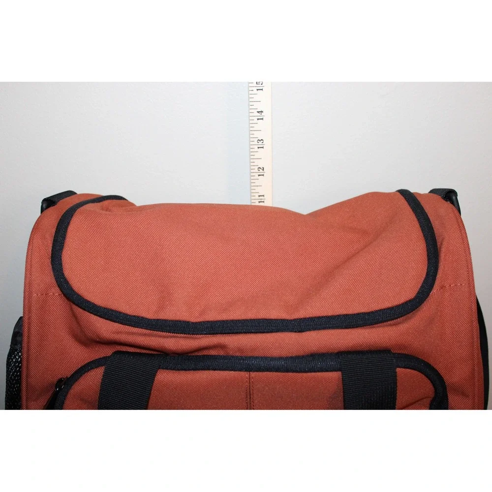 Rick Steves Europe Through the Back Door Travel Bag Burnt Orange Black Carry On